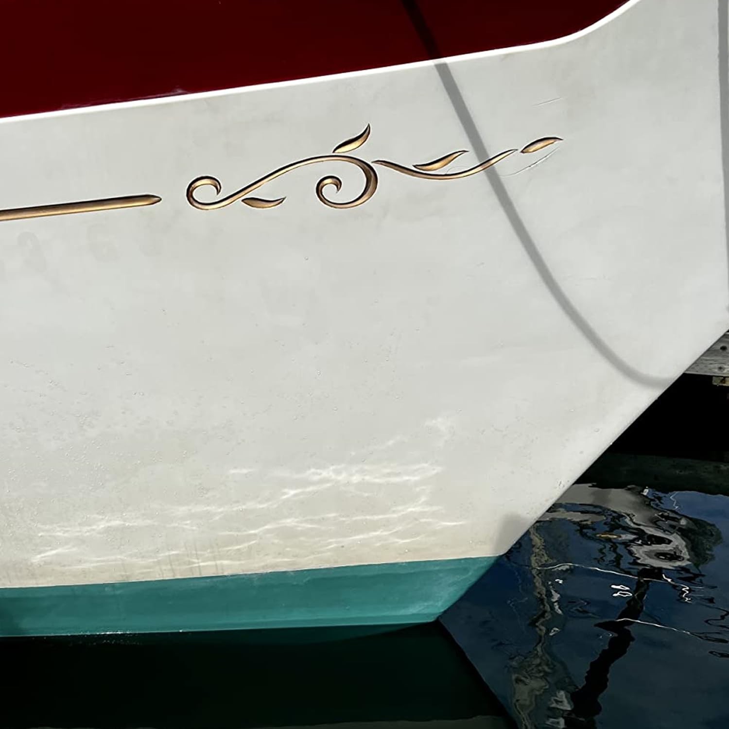 Totalboat Totalgold Gold Enamel Metallic Paint For Boats Sign Lettering And