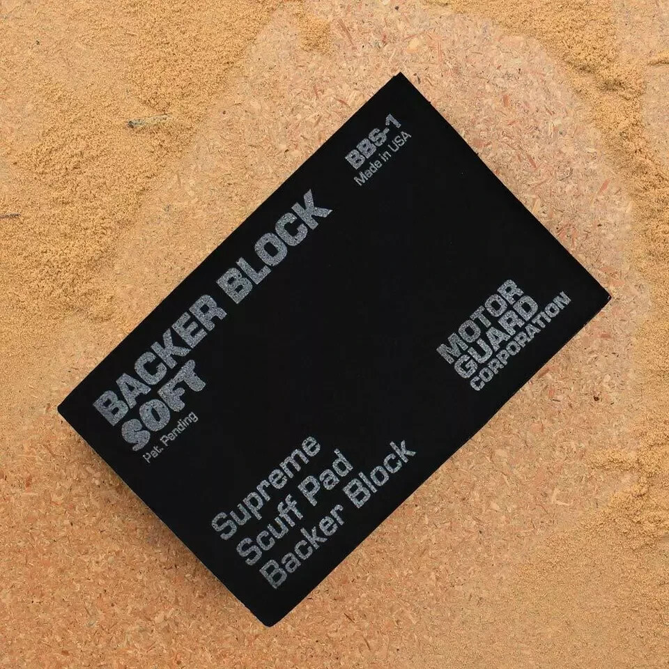 Motor Guard BBS-1, Backer Block, Soft, Automotive Sanding Block 1 Peice