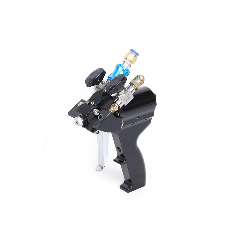 Air Purge Spray Gun Self Cleaning Polyurethane P2 PU Foam Spray Gun 35Mpa Black