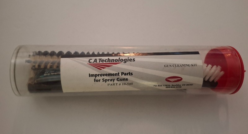 C.A. Technologies Jaguar J100H HVLP Red Spray Gun with Cup