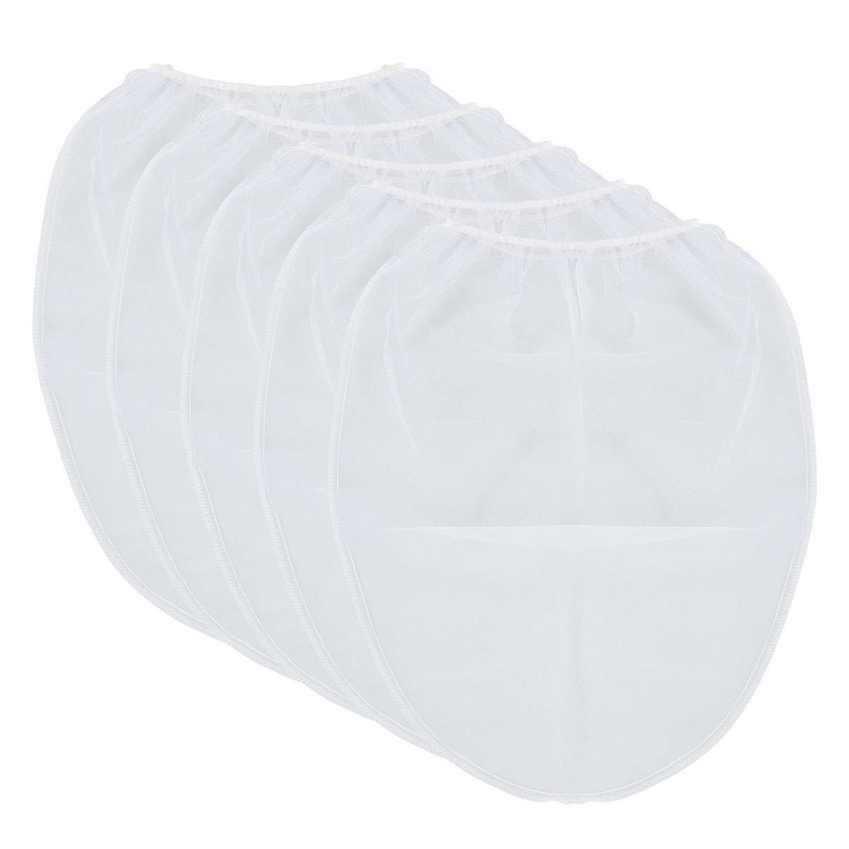 10Pcs 5 Gallon Paint & Liquid Strainer Filter Bags Pure Blue Fine Nylon Mesh USA