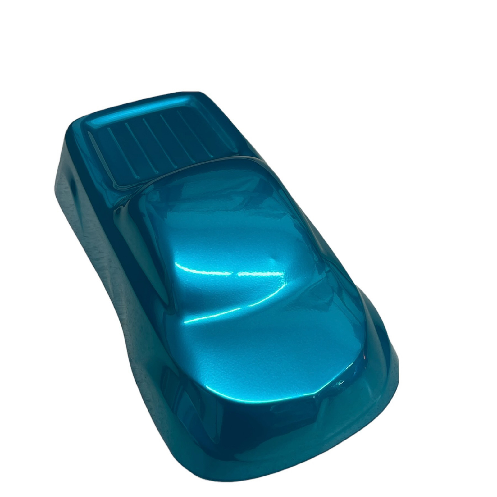 Powder Coating Paint Deep Teal Translucent (Candy Transparent) 1LB (.45KG)