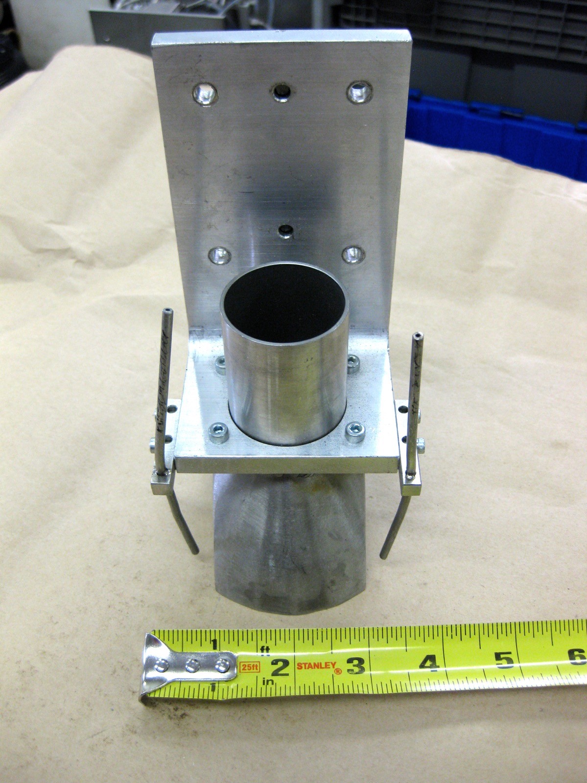 Electrostatic Coating Mixing Nozzle Material Handling 316 Stainless Aluminum