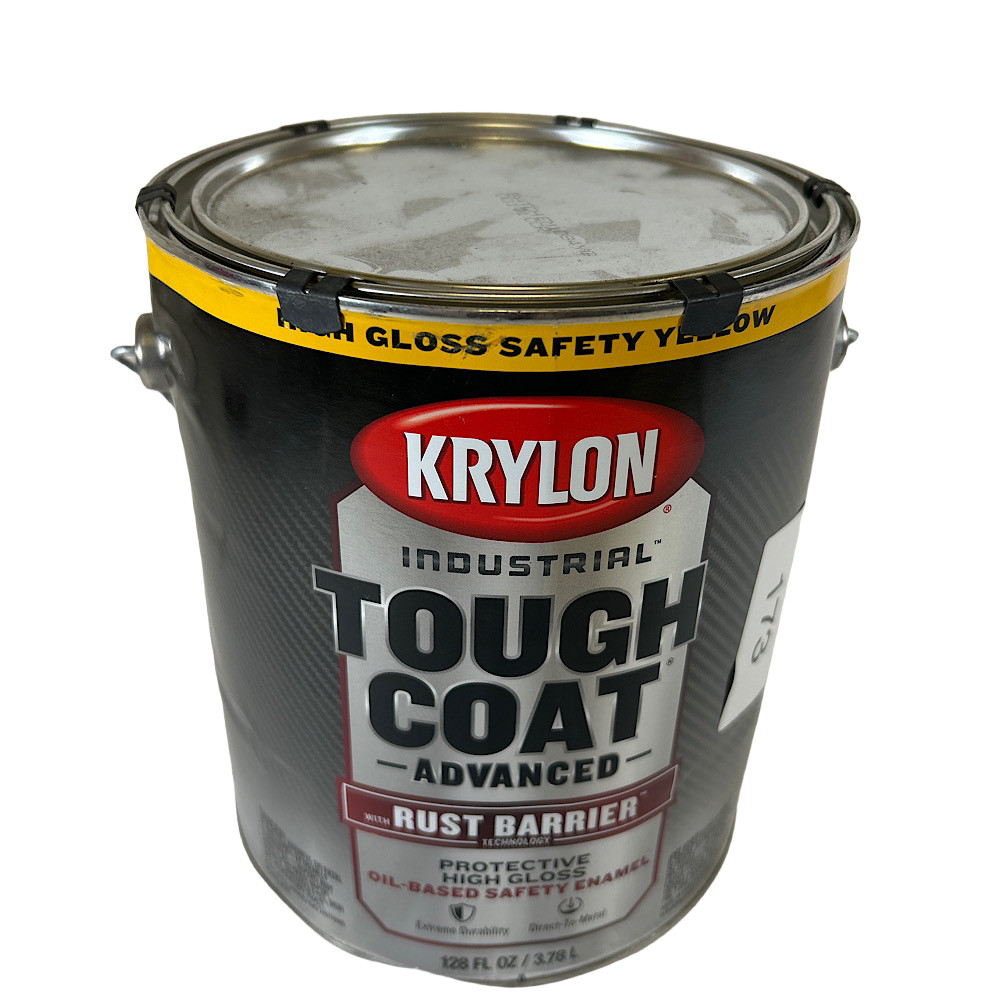 Krylon K00431008 1 Gal Oil/Alkyd Base Yellow Exterior Protective Coating –