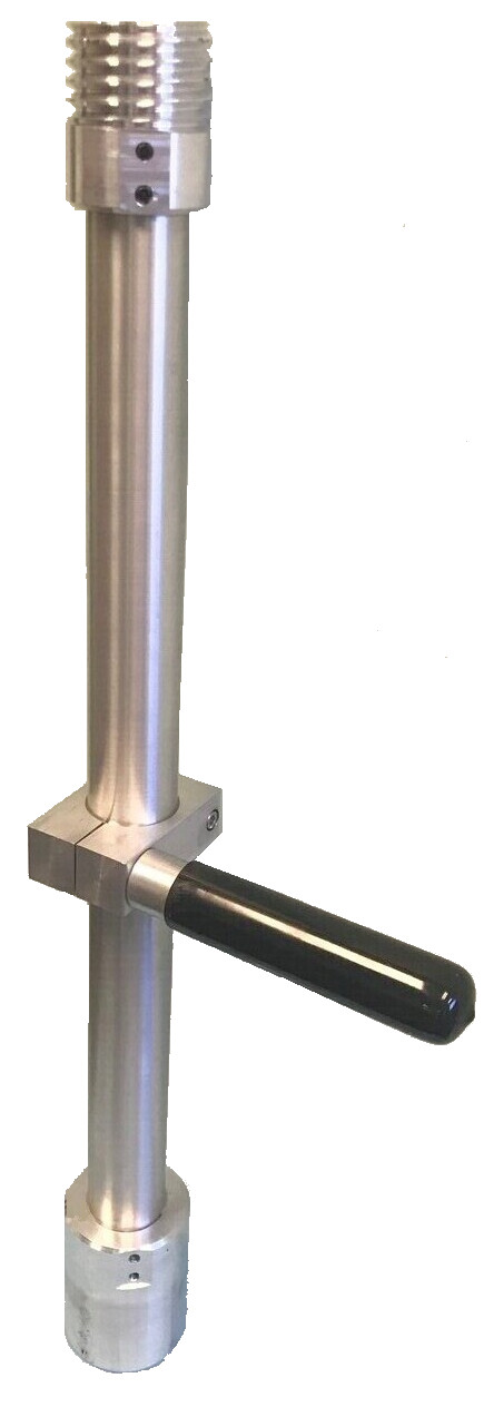 24″ Long Aluminum Nozzle Extension with Handle EVXT-24H with CONTRACTOR Threads