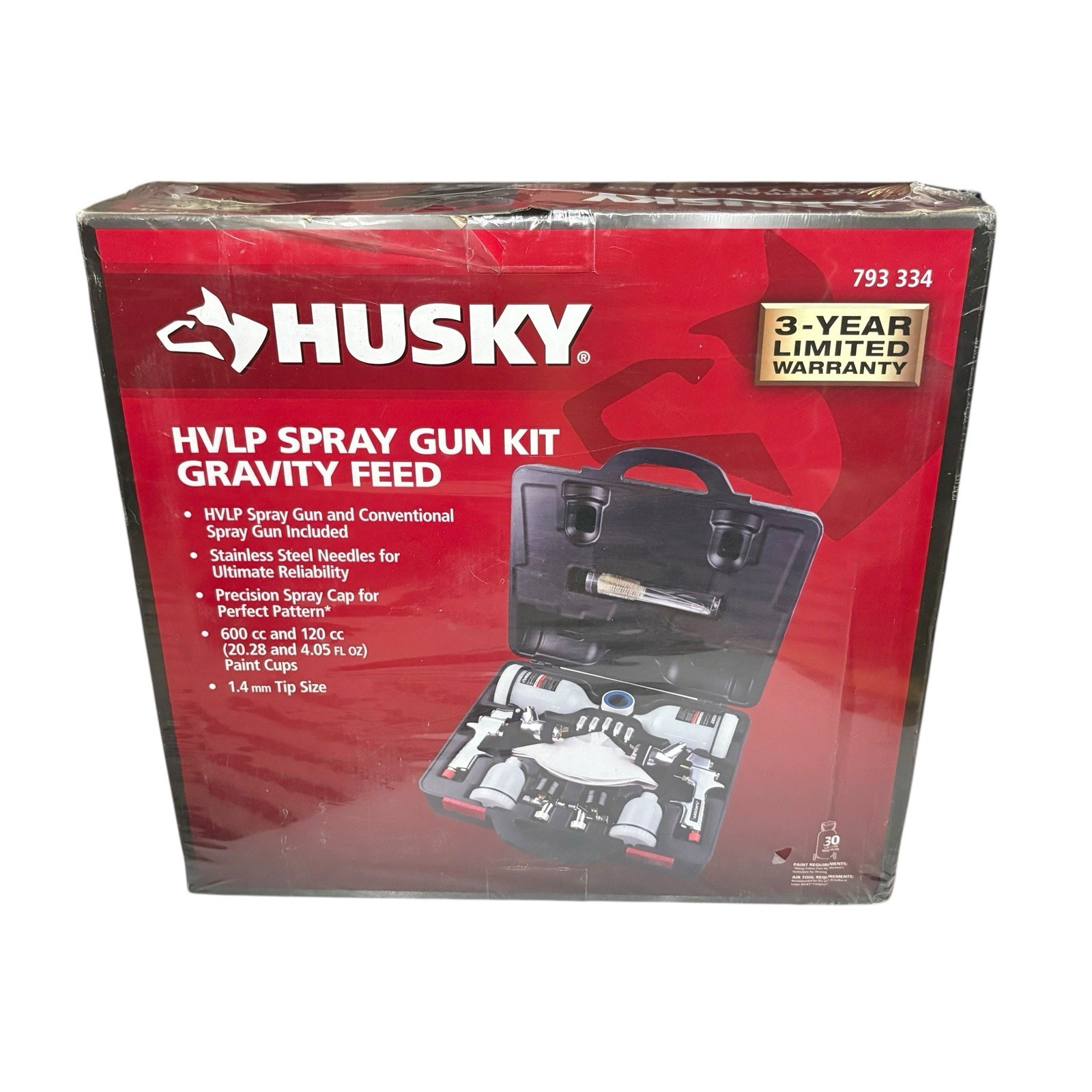 Spray Gun Kit HVLP and Standard Gravity Feed Precision Spray Cap Perfect-Spray