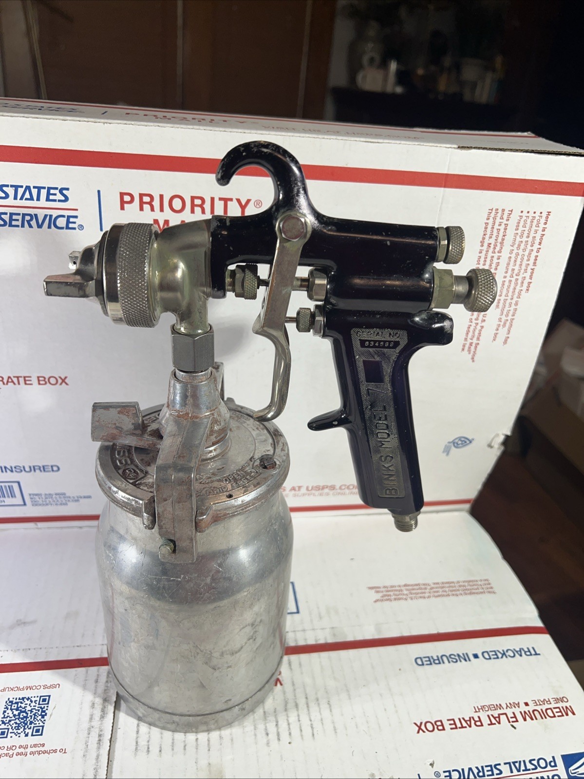 Binks Model 7 Spray Gun