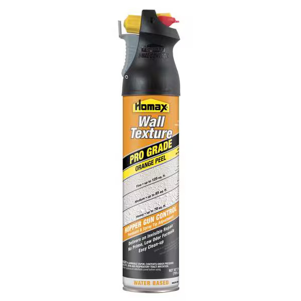 Homax Wall Texture, White, Tinted, Matte, Water, 25 oz 4592 Homax 4592