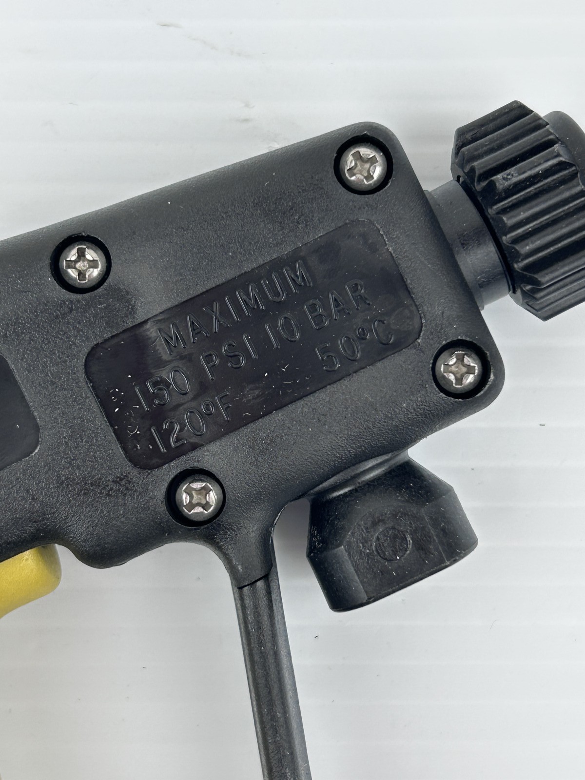 GunJet 30L-PP Spray Gun Trigger Sprayer Spraying Systems Co. 150 PSI 10 bar