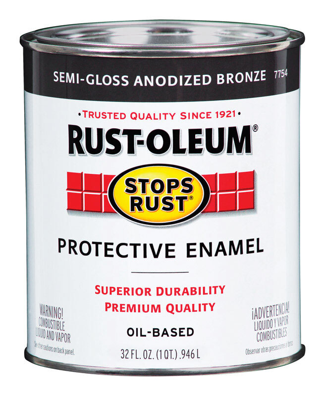 Rust-Oleum 7754502 173 sq. ft. Coverage Oil-Based Protective Paint 1 qt.