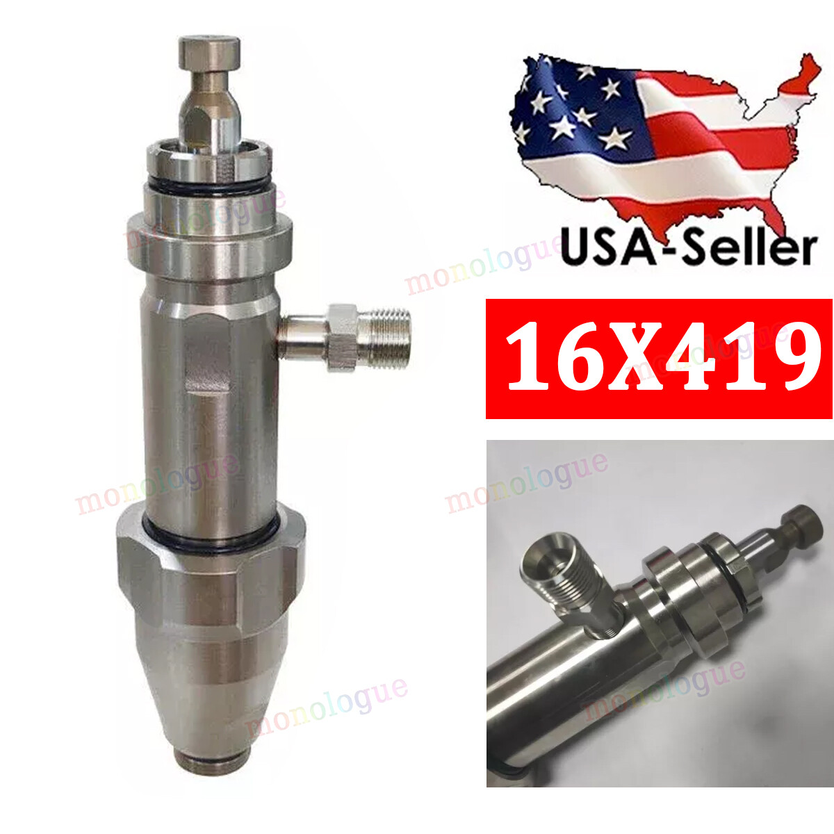 16X419 Airless Piston Pump for Airless Sprayers 5900 1095PC MAK V ProContractor