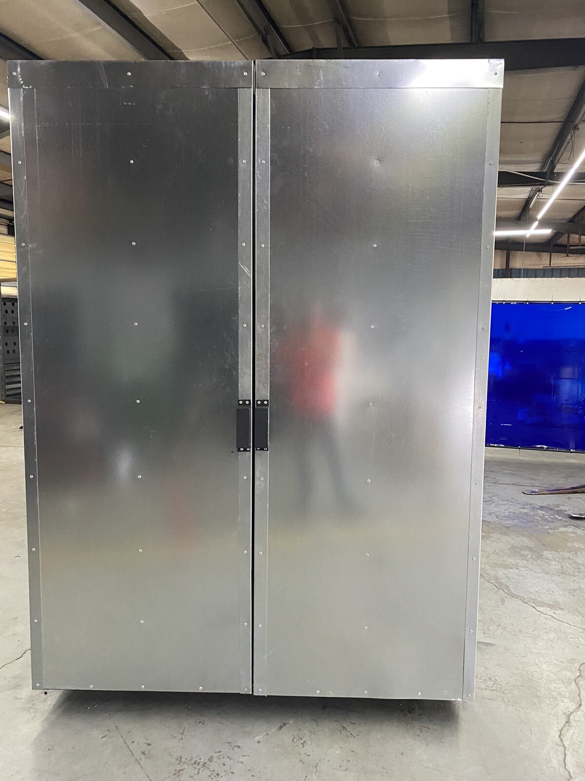 6x8x8 Gas Powder Coating Batch Oven TUBE BUILD