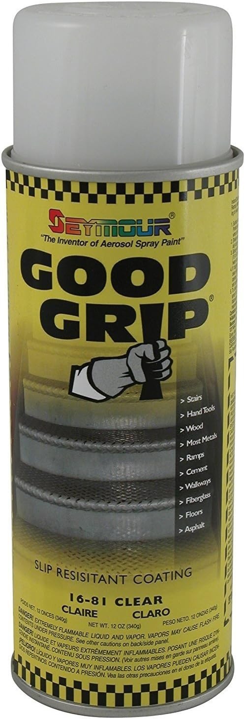 Good Grip Slip Resistant Coating Spray Clear 12 Ounce 1 Pack