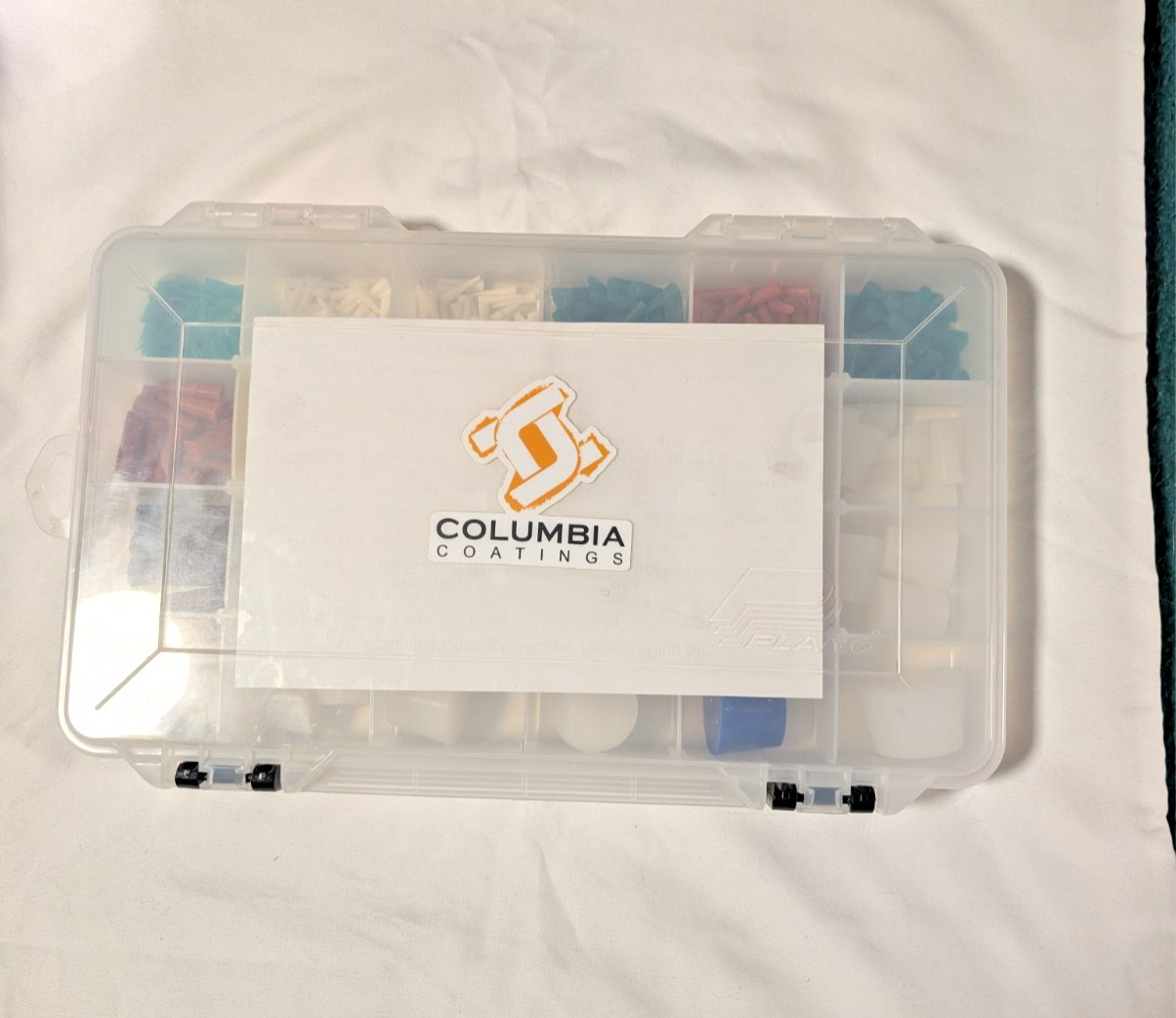 Columbia Coatings Large Silicone Tapered Plug Kit MSK-LPKM Powder Coating