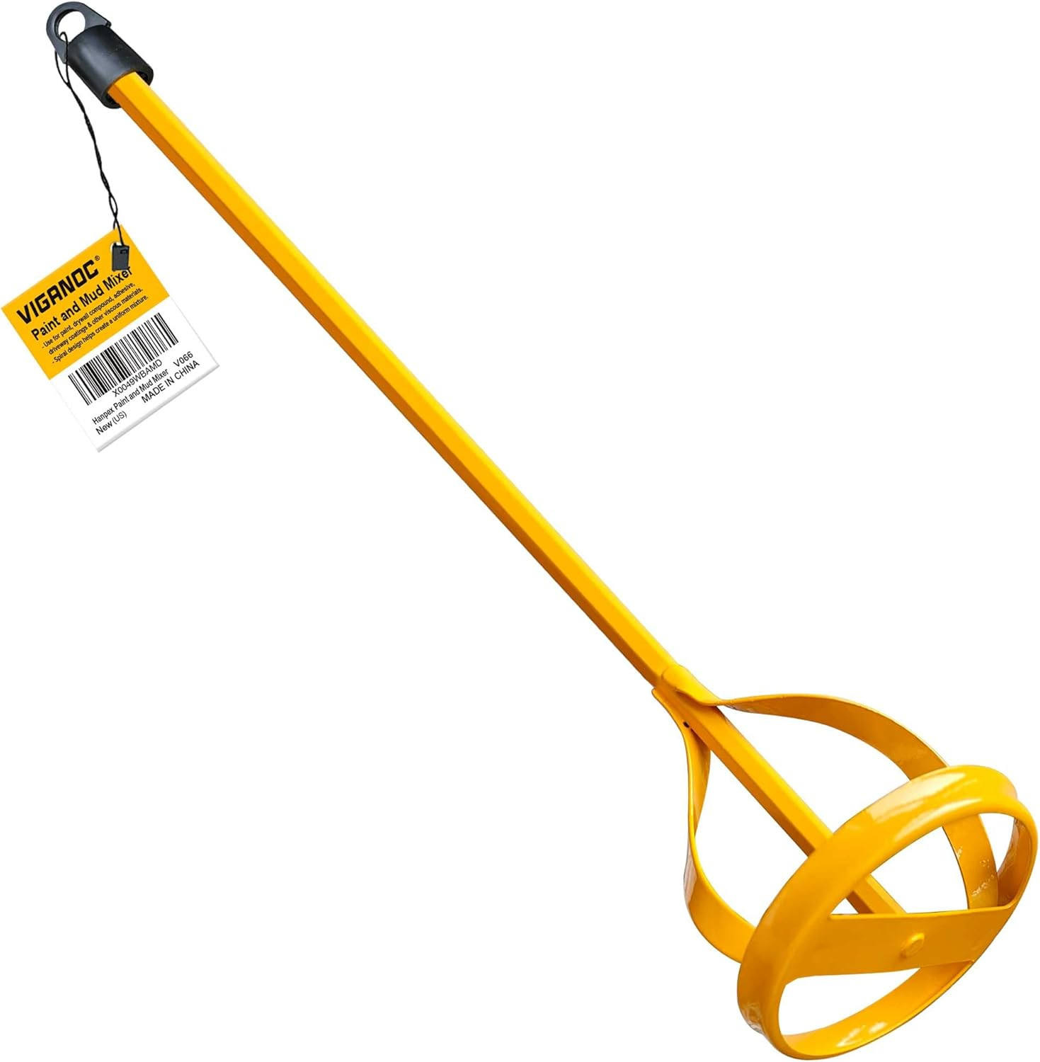 Paint and Mud Mixers, Paint Stirrer for Drill Bits in 1 to 5 Gallon Drums, Fits