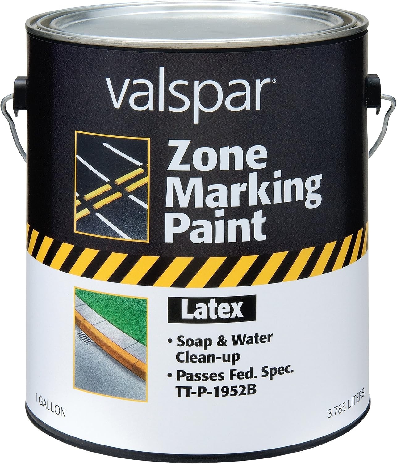 Acrylic Traffic Paint – 128oz – Yellow