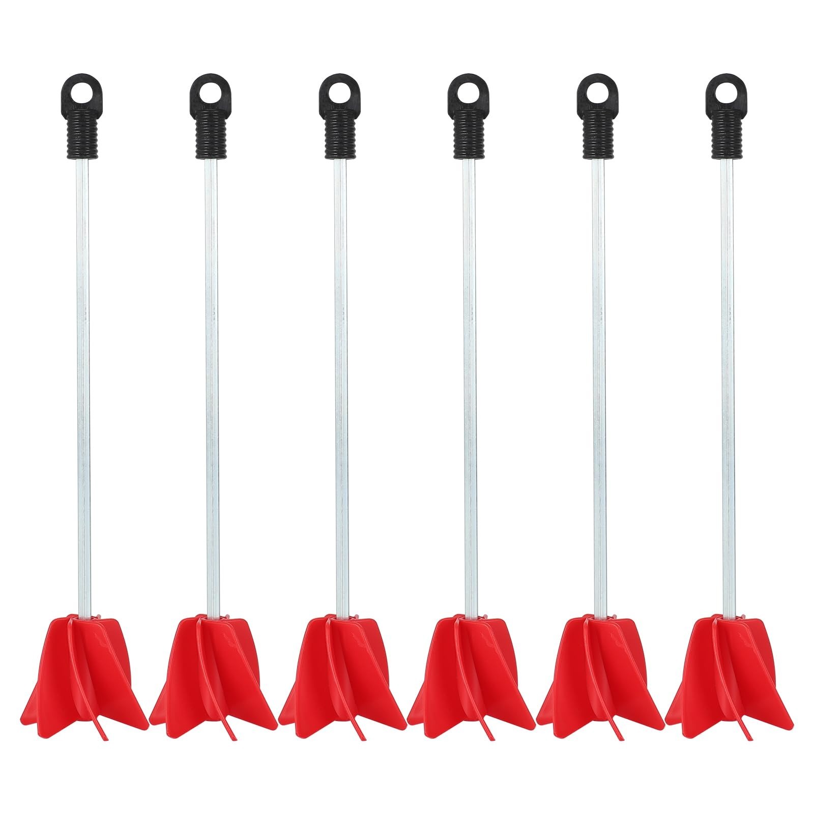 2-Pack Paint Mixer Attachments for Drill – 11.8″ Stirrer Paddle for Epoxy & Thic