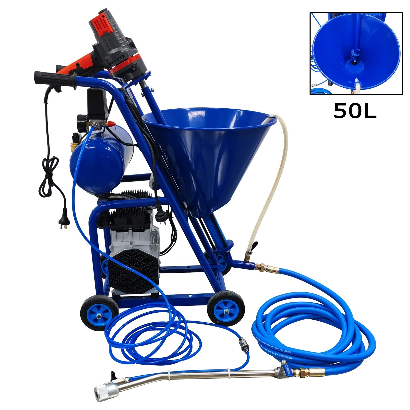 Polyurethane Foam Spray Machine Paint Putty Cement Grouting Spraying Machine220V