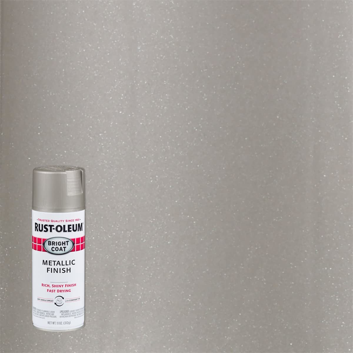 Rust-Oleum 7718830-6PK Stops Rust Bright Coat 11 Ounce (Pack of 6), Chrome