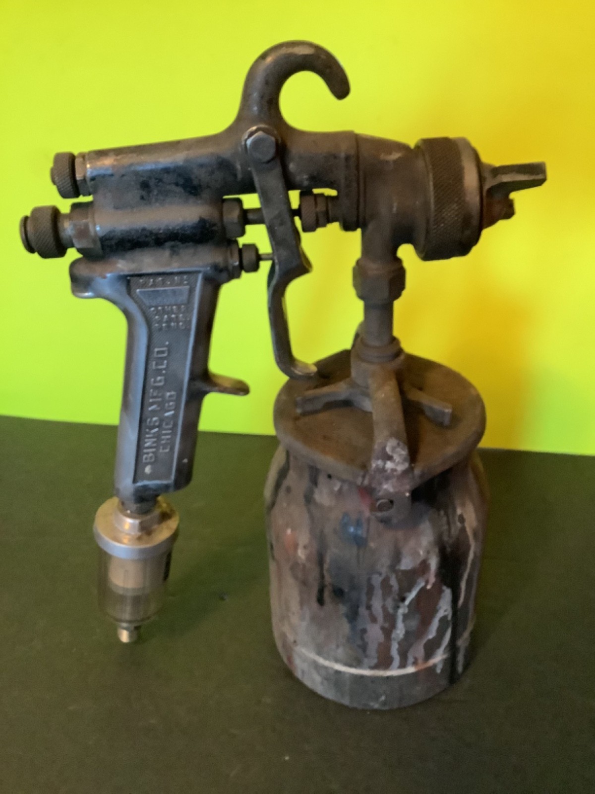 Binks Model 7 Air Spray Gun 36SD Nozzle Central Pneumatic Oil & Water Separator