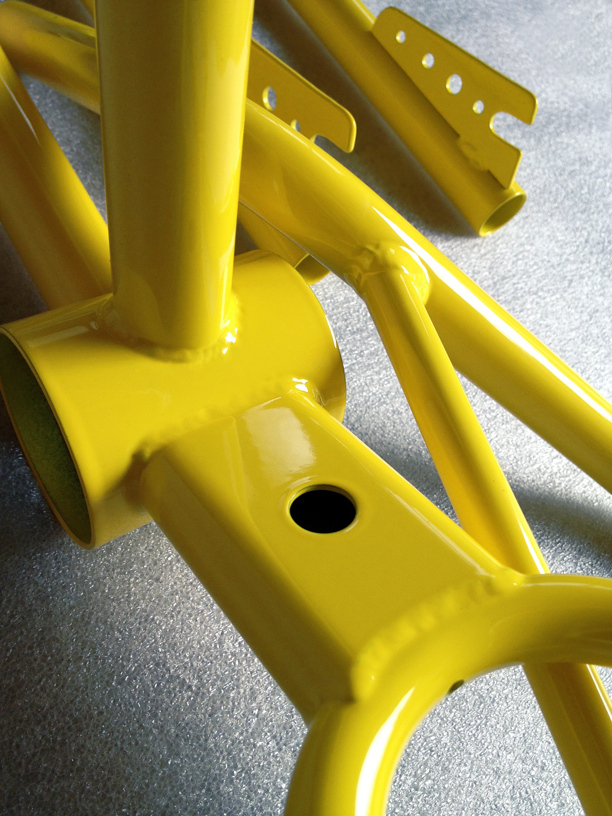 High Gloss Yellow Powder Coating Paint – New 1LB Safety YL01