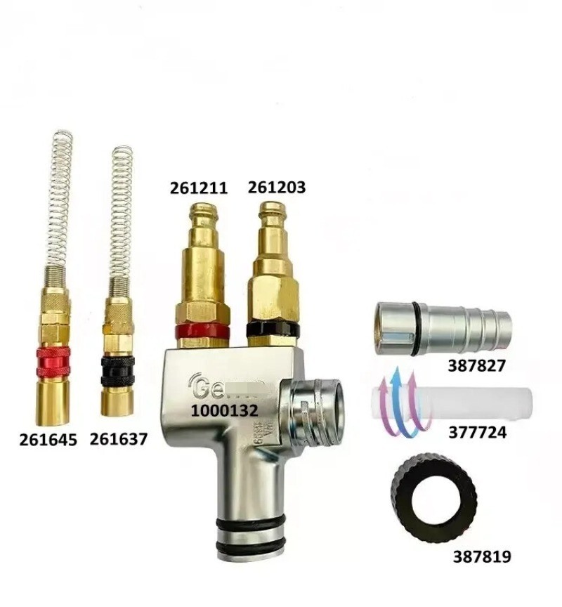 10pcs 387819 Threaded sleeve for iflow IG02 Powder Injector pump Replacement