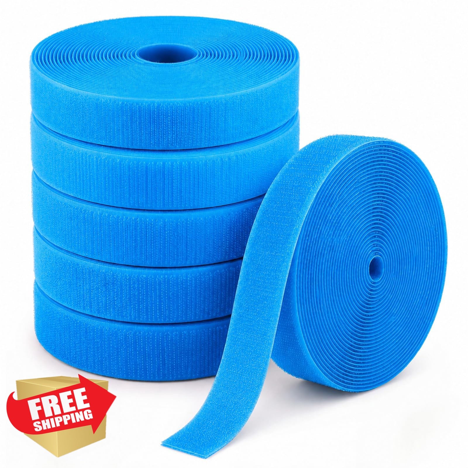 Zonon Carpet Marker Strips Blue 6 Rolls 25ft x 1in