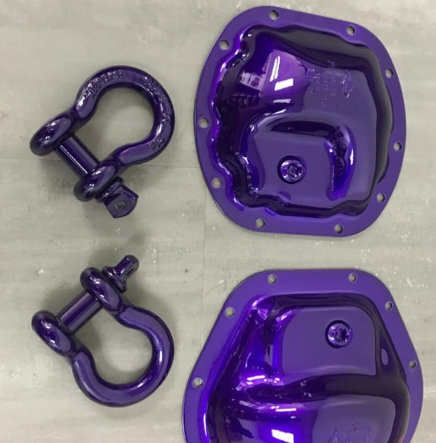 Candy Purple Powder Coating – High Gloss Finish