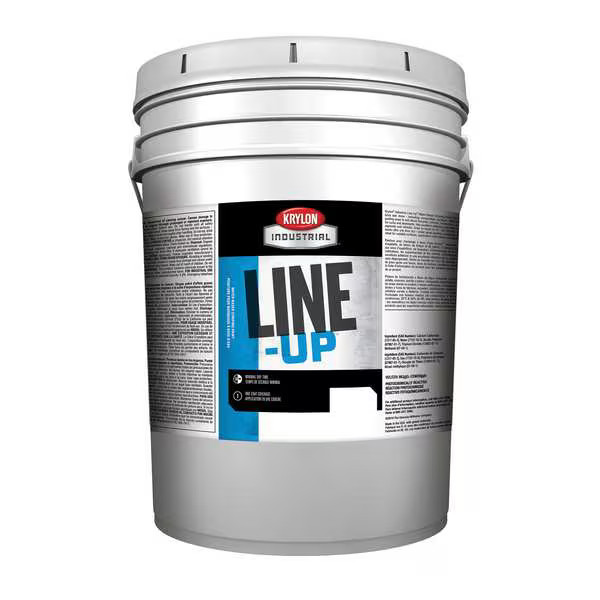 Industrial Pavement Striping Paint, 5 gal., Parking Lot Yellow, Water -Based