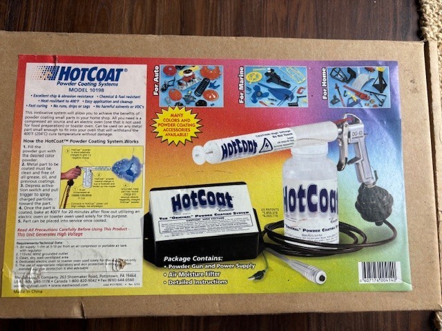 Eastwood Hotcoat Powder Coating System 10198