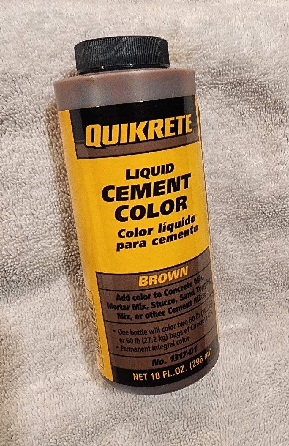 QUIKRETE 1317-01 LIQUID CEMENT COLOR 10oz BROWN