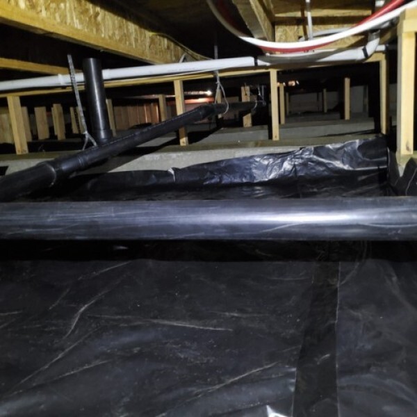 Farm Plastic Supply – Black/White 6 mil Crawl Space Vapor Barrier