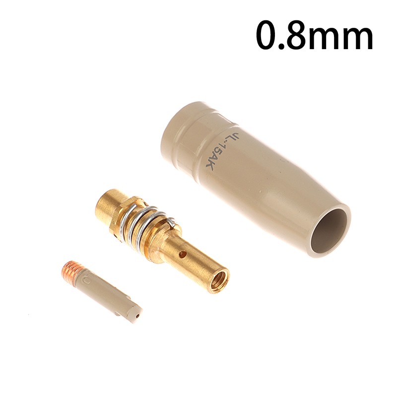 3Pcs/Set 15Ak Coating Protection Nozzle MIG Torch Gas Nozzle Tip Holder