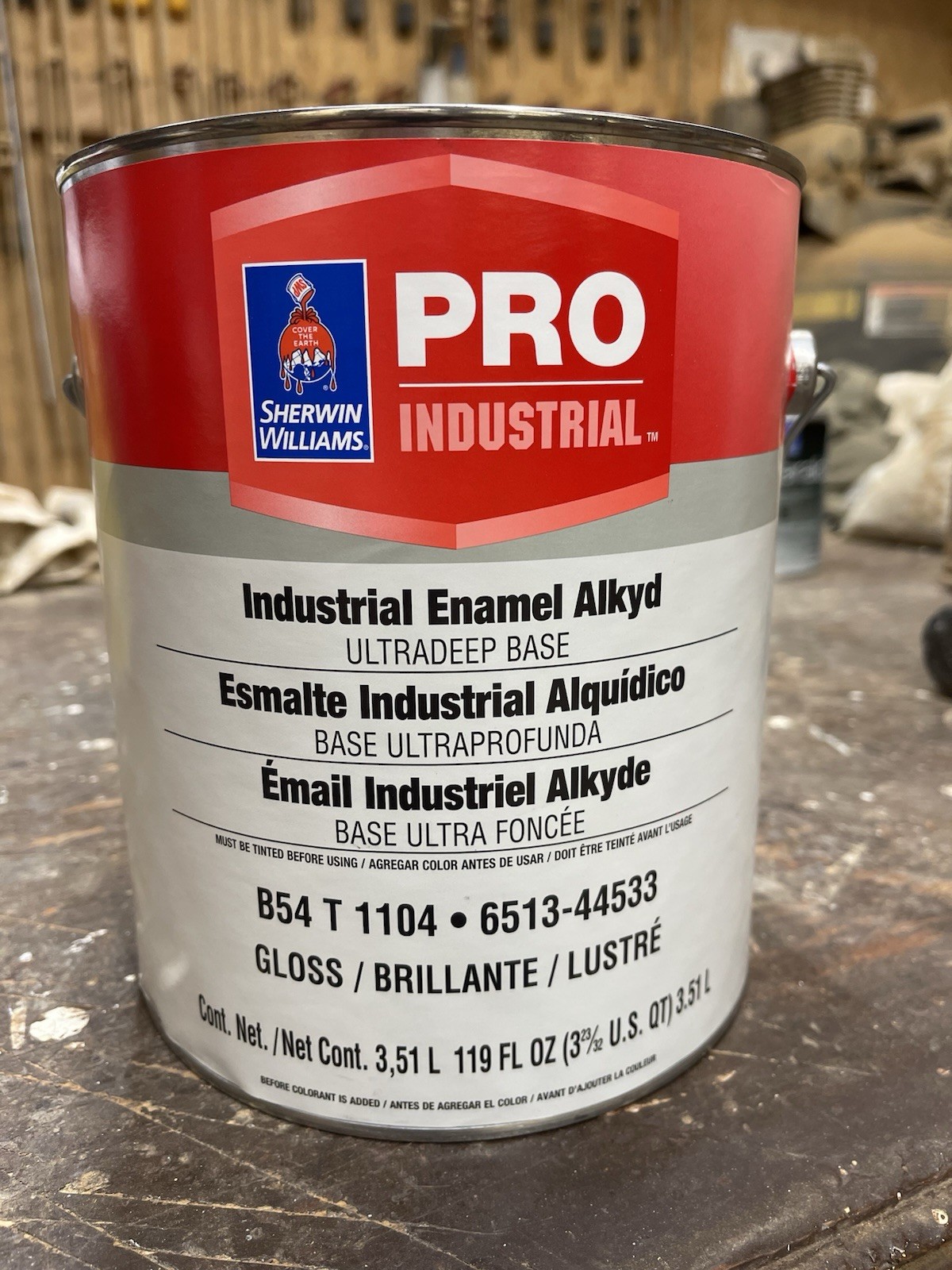 Gallon Sherwin Williams Industrial Enamel Alkyd/ 4039 Thermal Orange