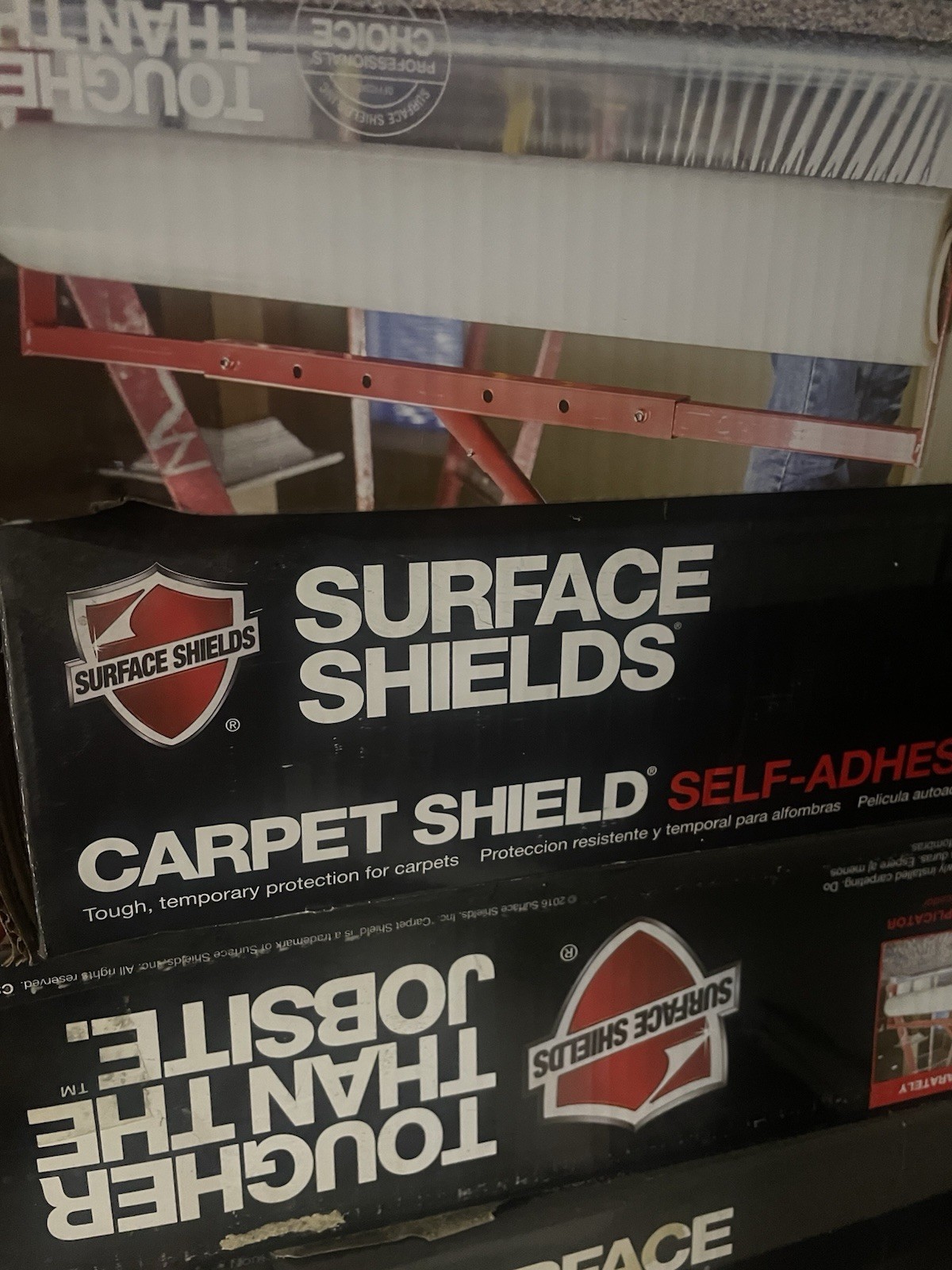 Surface Shield Carpet Shield Self Adhesive Film 36” X 200’ Roll