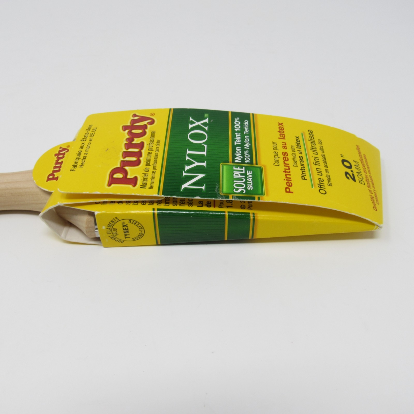 Purdy Nylox 2 Inch Angle Style Soft Paint Brush for Latex Paint