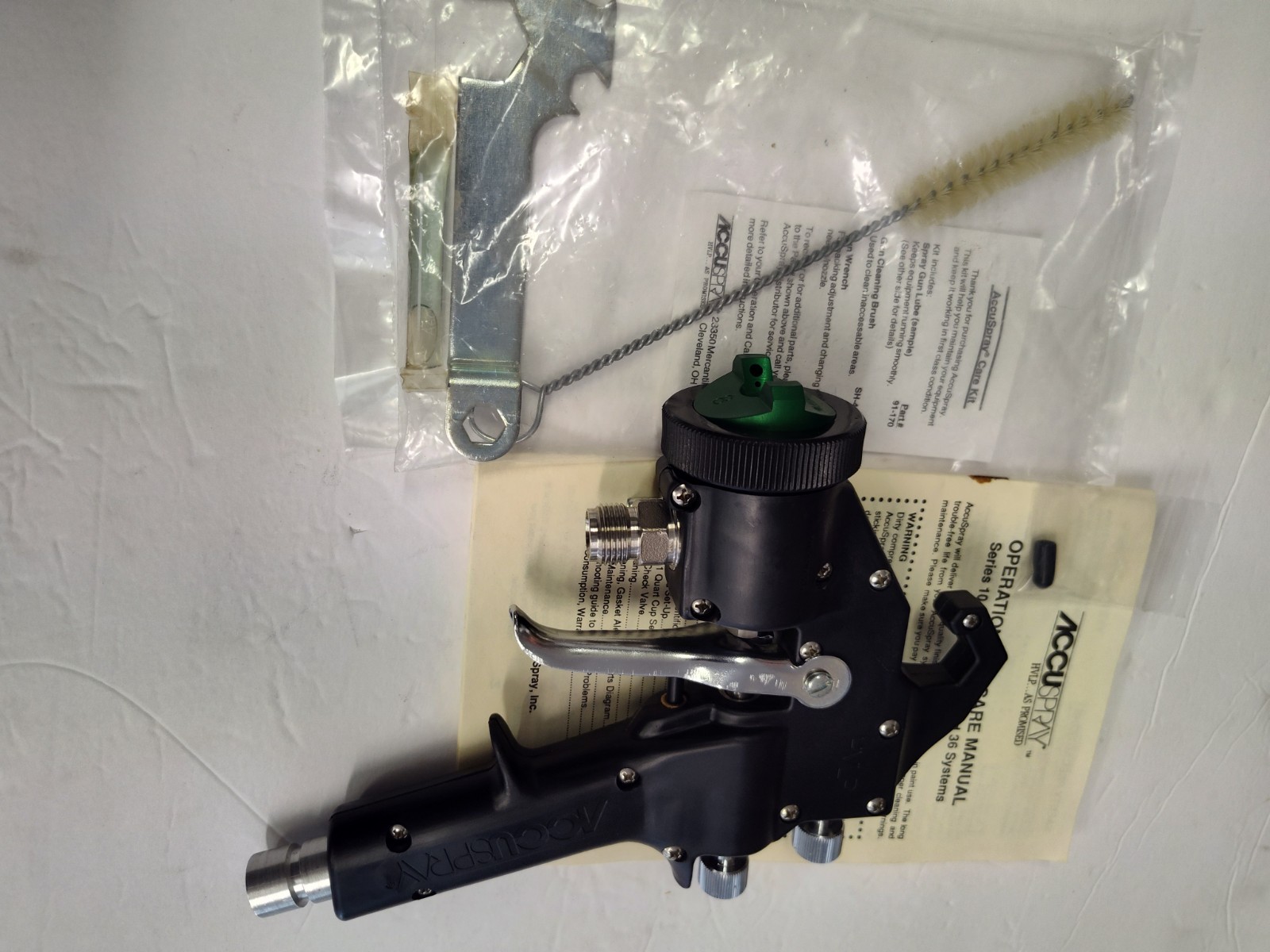 ACCUSPRAY HVLP TURBINE GUN MODEL 10 ” NEW “💲 EXCELLENT BUY💲LOOK