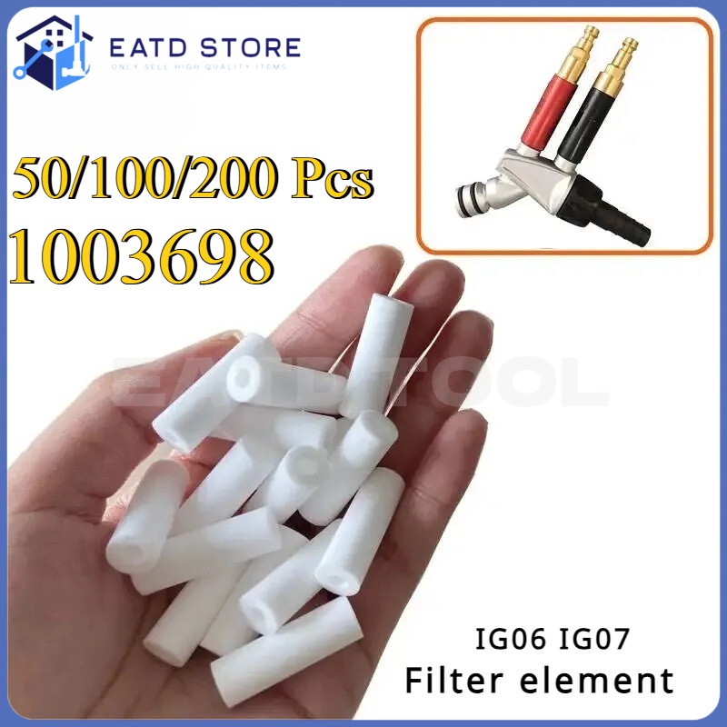 50/100/200 Pcs Filter Element 1003698 For GM Opti Powder Flow Injector IG07 IG06