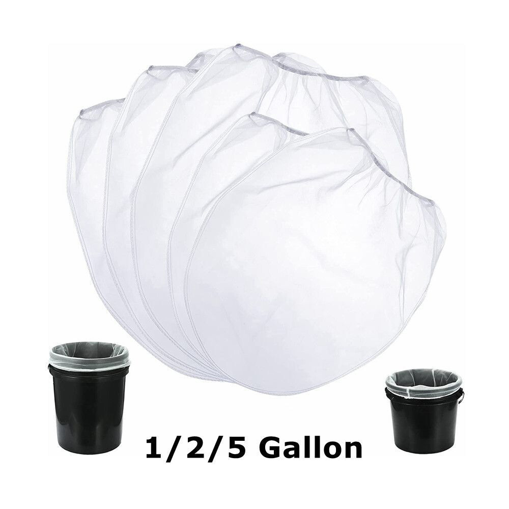 5/10Pcs Mesh Filters Paint Strainer Bags Elastic Opening Fine Waterproof Durable