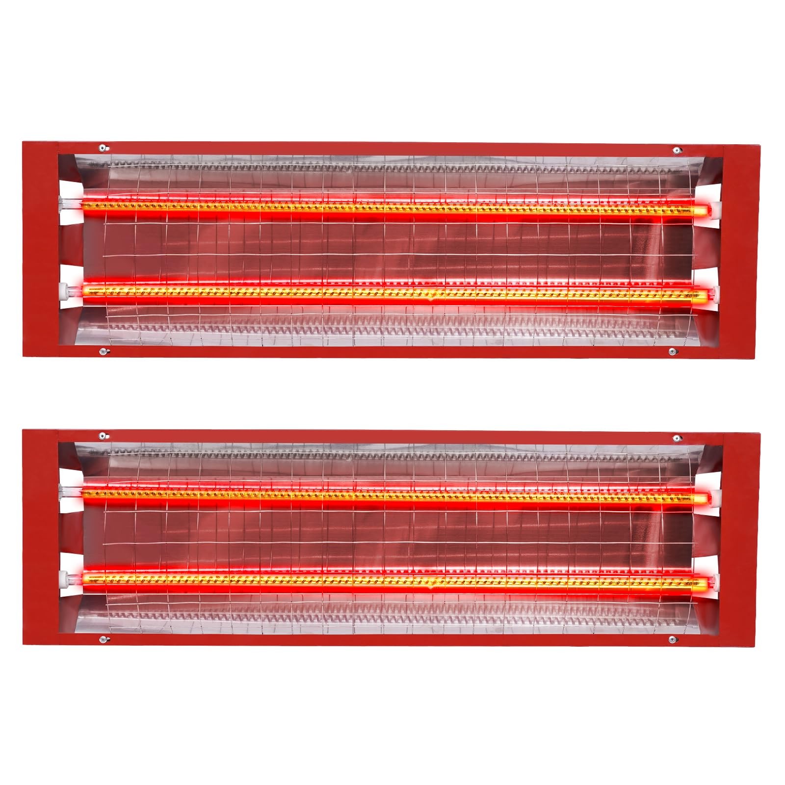 2pcs 110V 1000W Infrared Paint Curing Lamp for Automotive Furniture Paint Booth