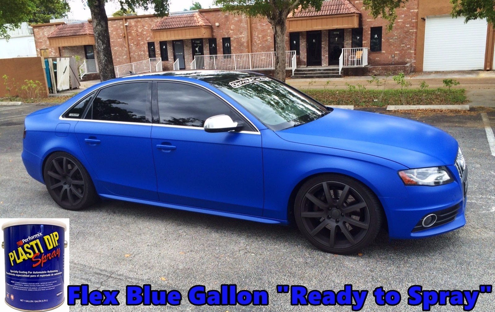 1 Gallon FLEX BLUE Performix Plasti Dip Ready to Spray Rubber Dip Coating