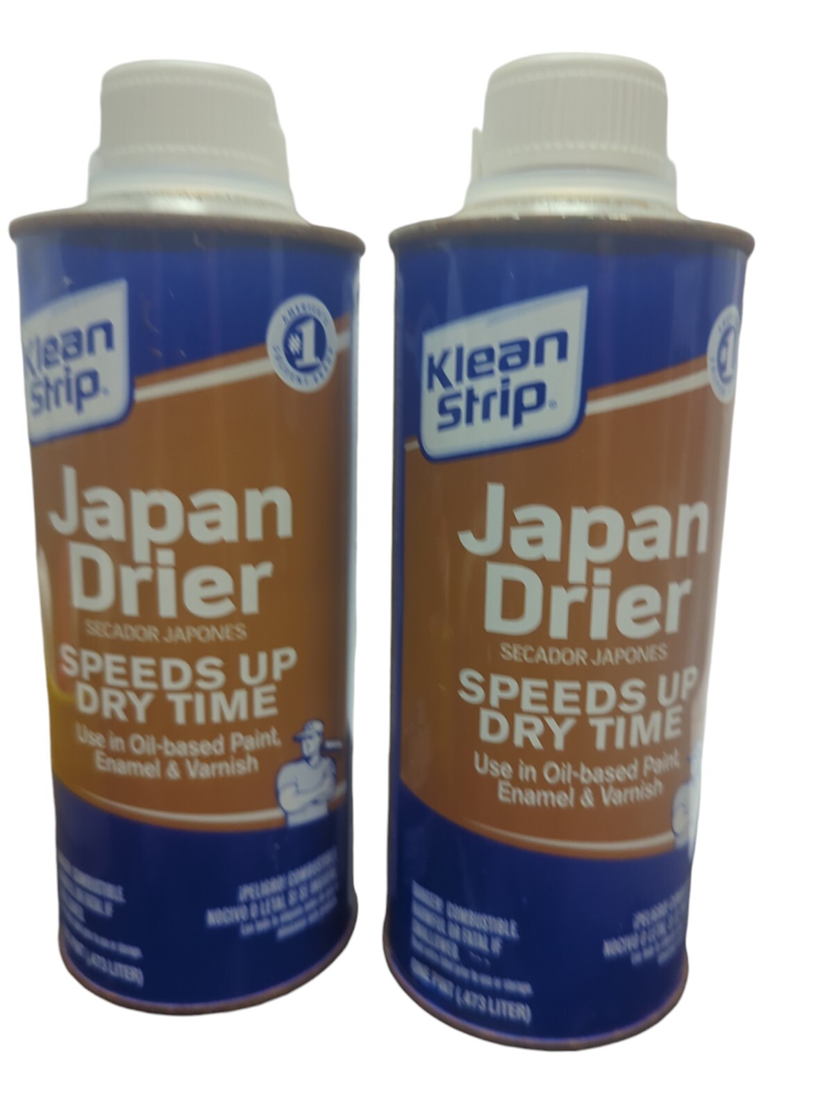 Lot Of L 2- Klean Strip 1211150 1 Pint Japan Drier Drying Accelerant – NEW