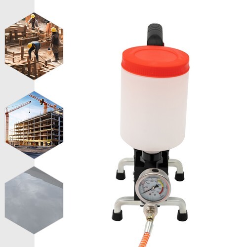 Electric Grouting Machine High Pressure Grouting Injection Pump 1100W 0-10000PSI