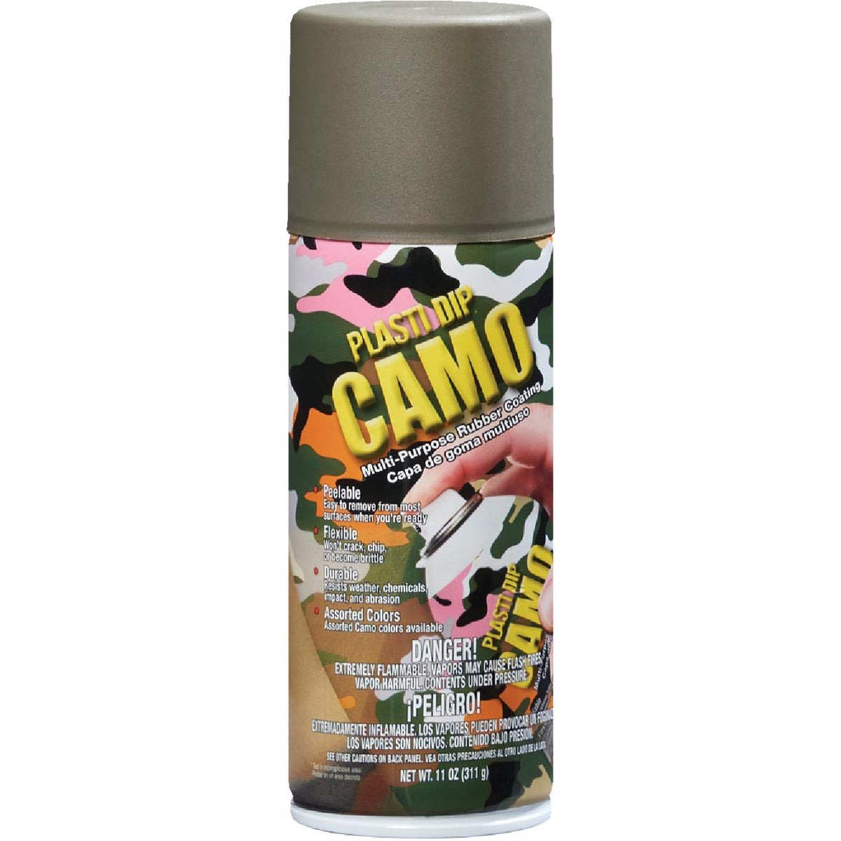 Performix Plasti Dip Green Camo Rubber Coating Spray Paint 11217-6 Pack of 6