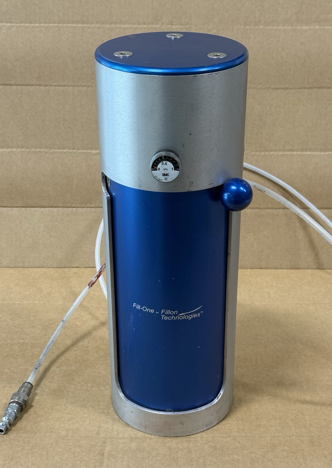 Fillon Fill-One Pneumatic Fill One EBAA1017 Aerosol Filling Machine – Used