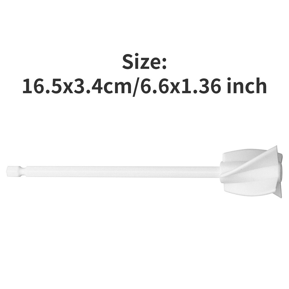 Effortlessly Mix Epoxy and Paint with Standard Hex Shank Resin Paddles Set of 4