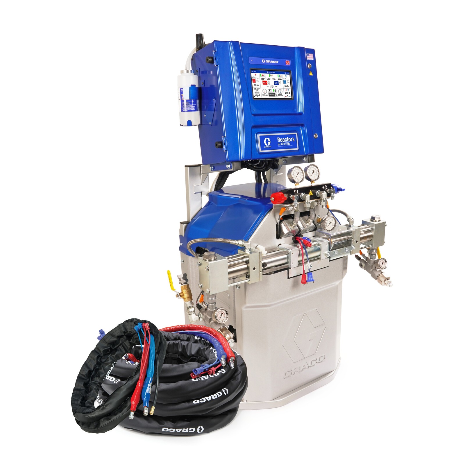 Graco ISR387 Reactor 3 H-XP3 Elite Tier Polyurea Proportioner Package, 50 ft Int