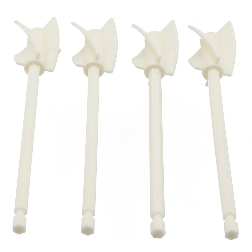 Effortlessly Mix Epoxy and Paint with Standard Hex Shank Resin Paddles Set of 4