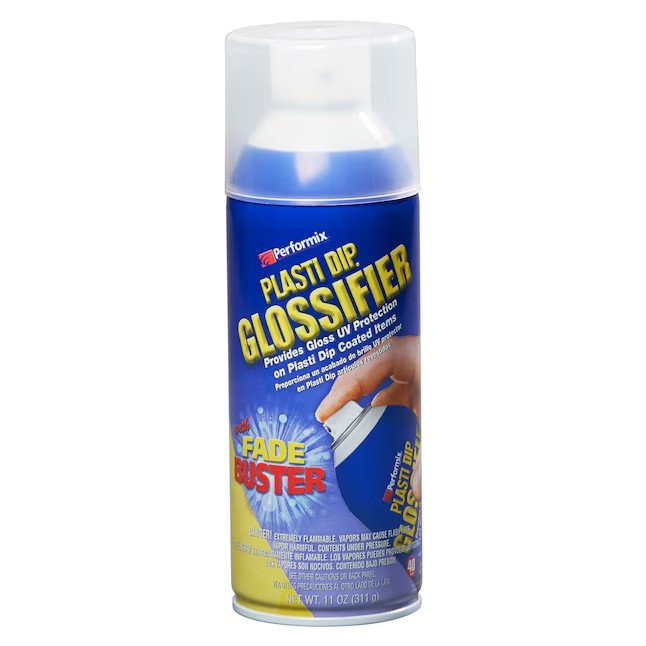 4 Pack Plasti Dip Glossifier Clear Gloss Top Coat Spray 11 oz Protective Finish