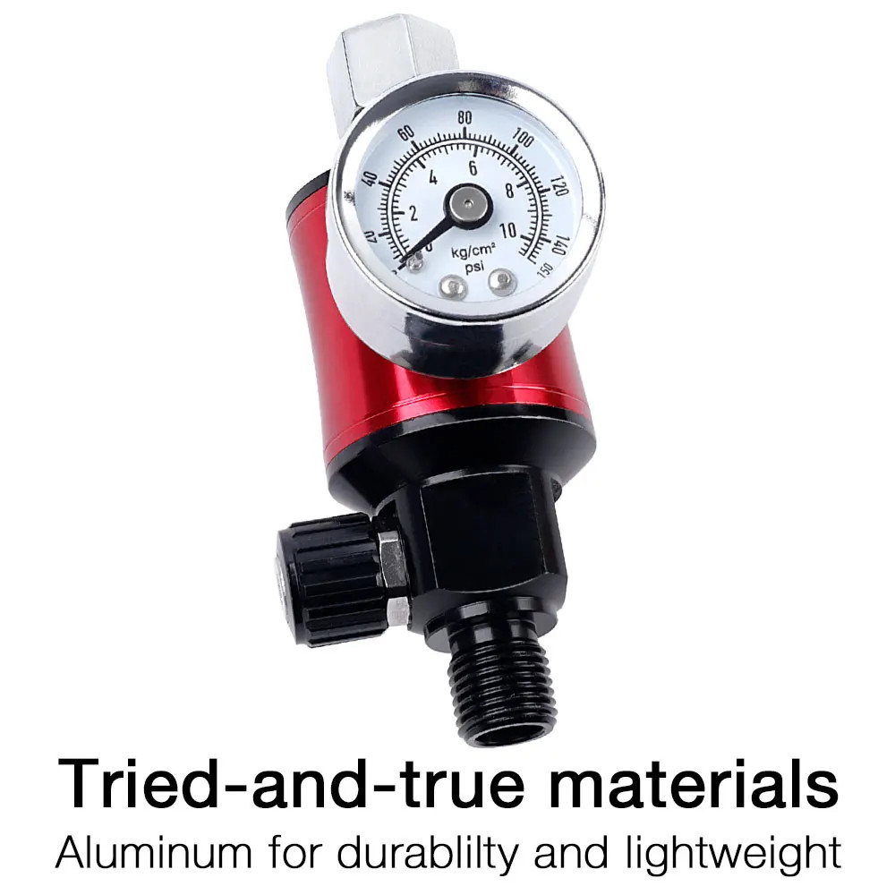 Spray Gun Air Regulator Oil-Water Separator Pneumatic Pressure Regulator Gauge